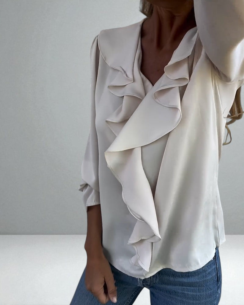 The Gianna Ruffle Top