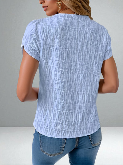 The Zelinia Textured Blouse