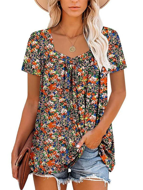 The Vicky Floral Top