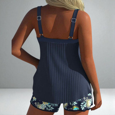 The Ava Floral Tankini Set