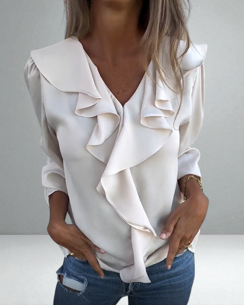 The Gianna Ruffle Top