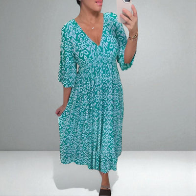 The Lucia Boho Maxi Dress