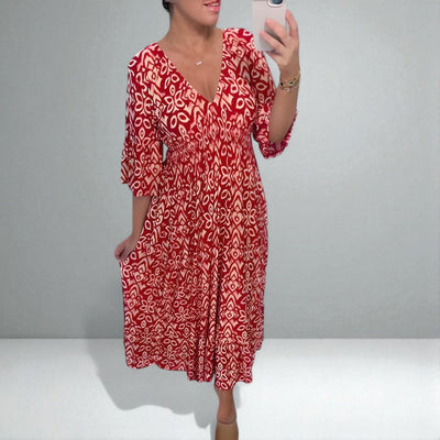 The Lucia Boho Maxi Dress