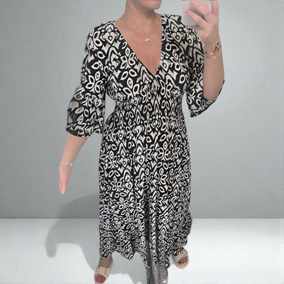 The Lucia Boho Maxi Dress