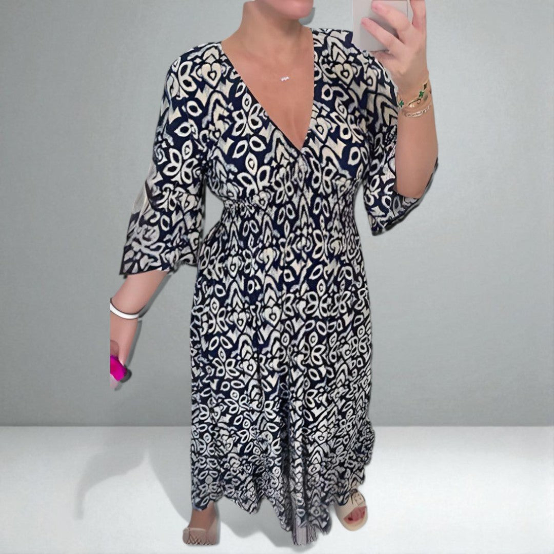 The Lucia Boho Maxi Dress