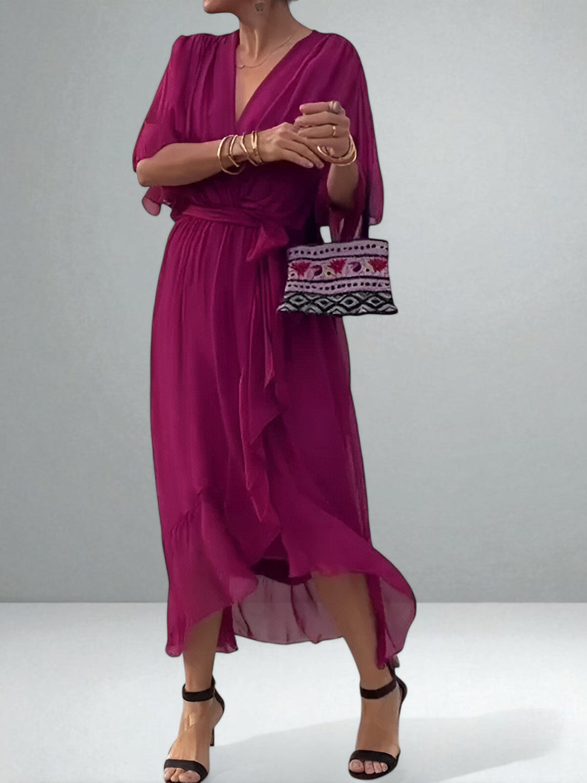 The Monica Chiffon Dress