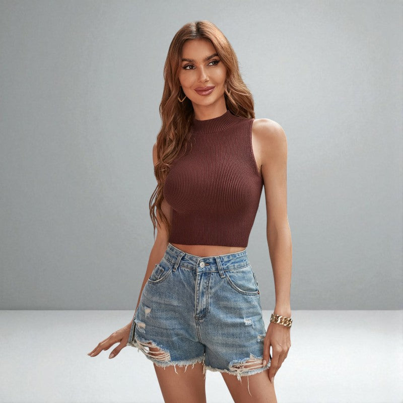 The Layla Sleeveless Ribbed Top