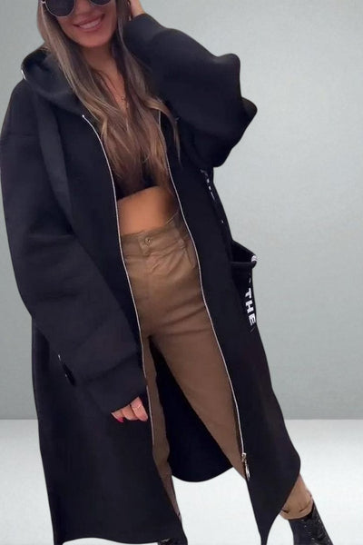 The Mila Hooded Long Coat