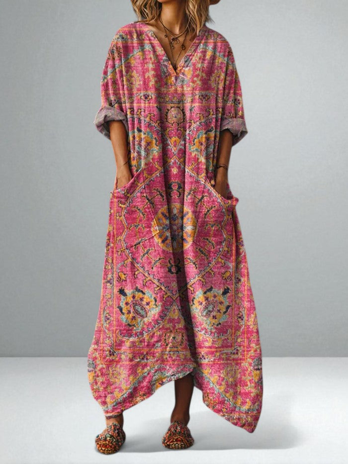 The Mira Boho Pocket Dress