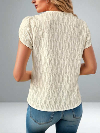 The Zelinia Textured Blouse