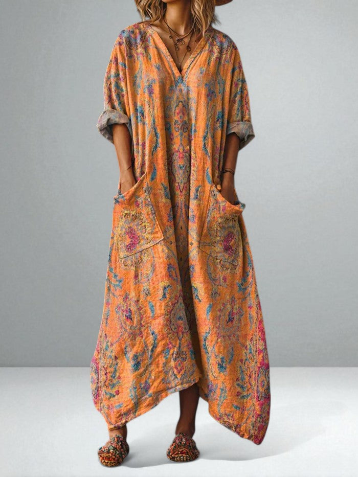 The Mira Boho Pocket Dress