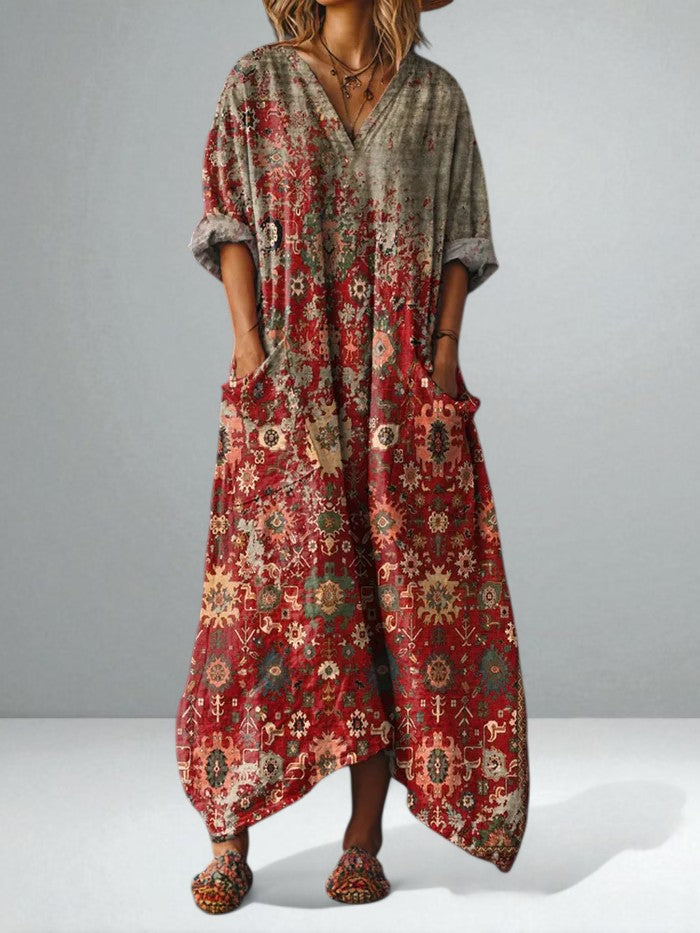 The Mira Boho Pocket Dress