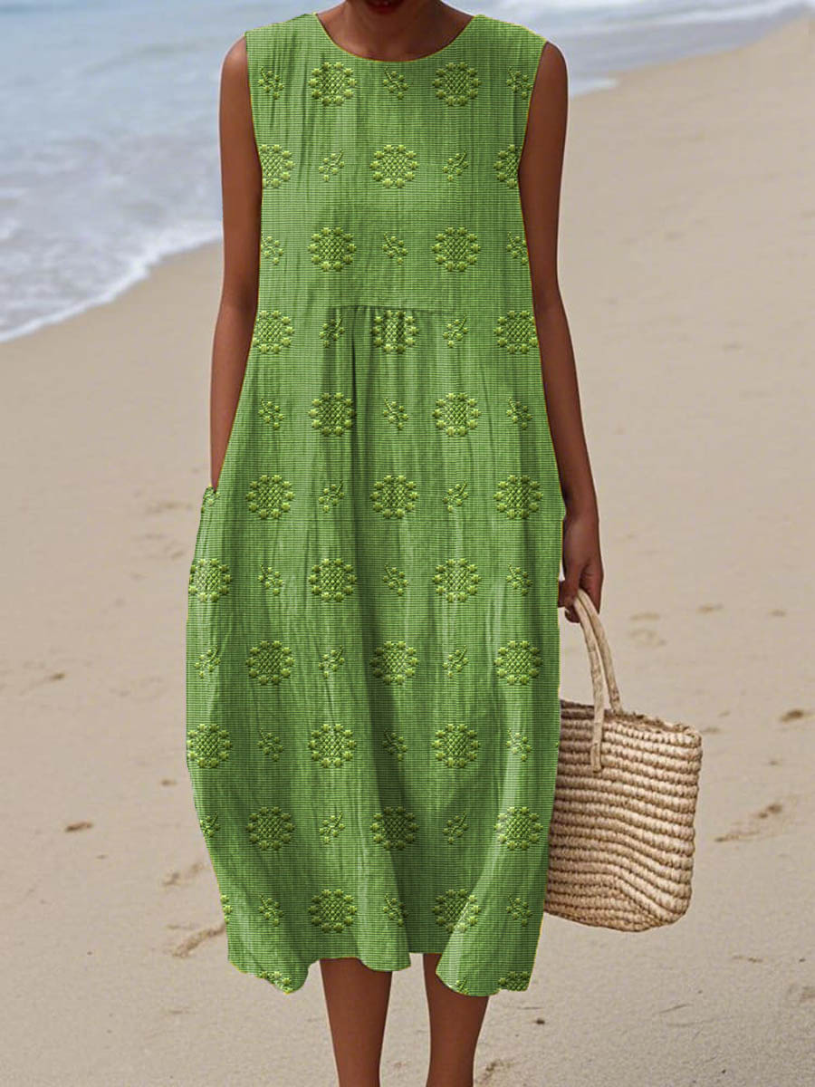 The Katerina Cotton Pocket Dress