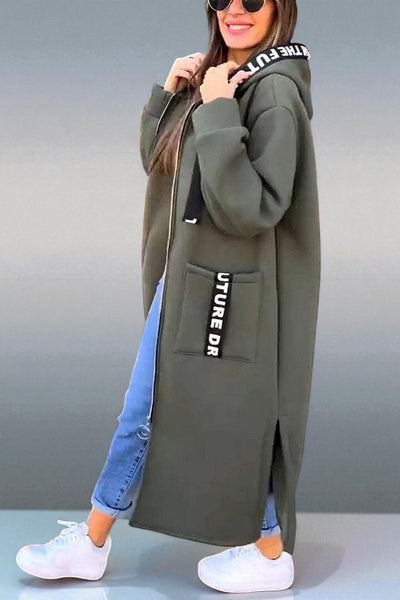 The Mila Hooded Long Coat