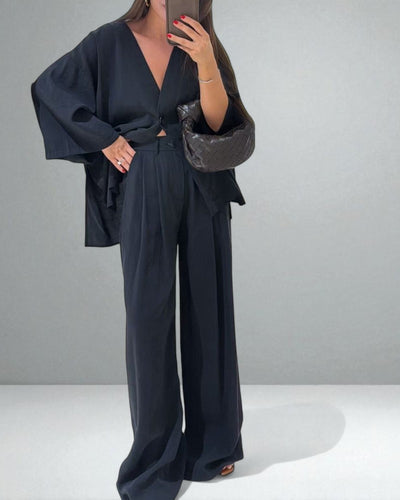 The Sienna V-Neck Lounge Set