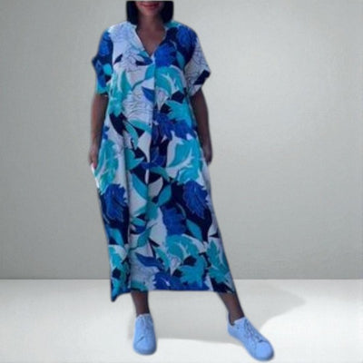 The Elena Floral Midi Dress