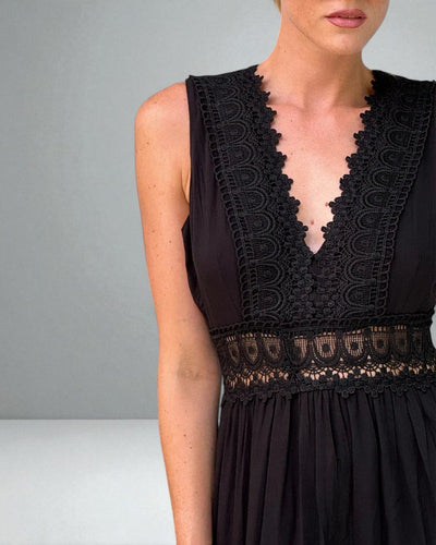 The Ninette Lace Midi Dress