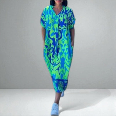 The Elena Floral Midi Dress