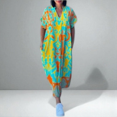 The Elena Floral Midi Dress