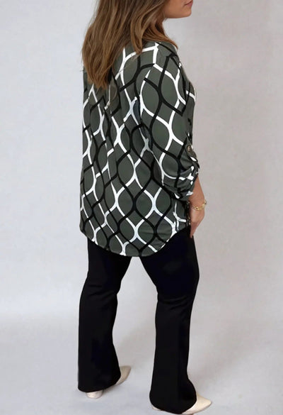 The Jannita Patterned Blouse