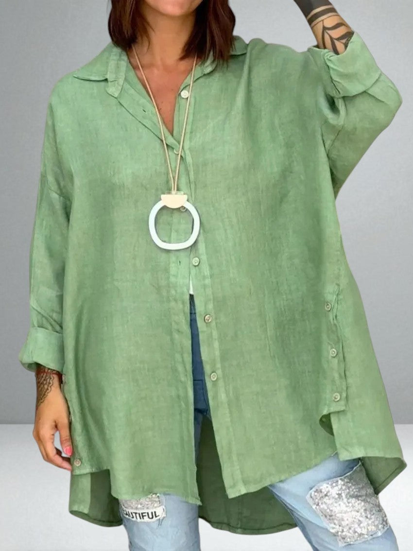 The Sophia Oversized Button Shirt