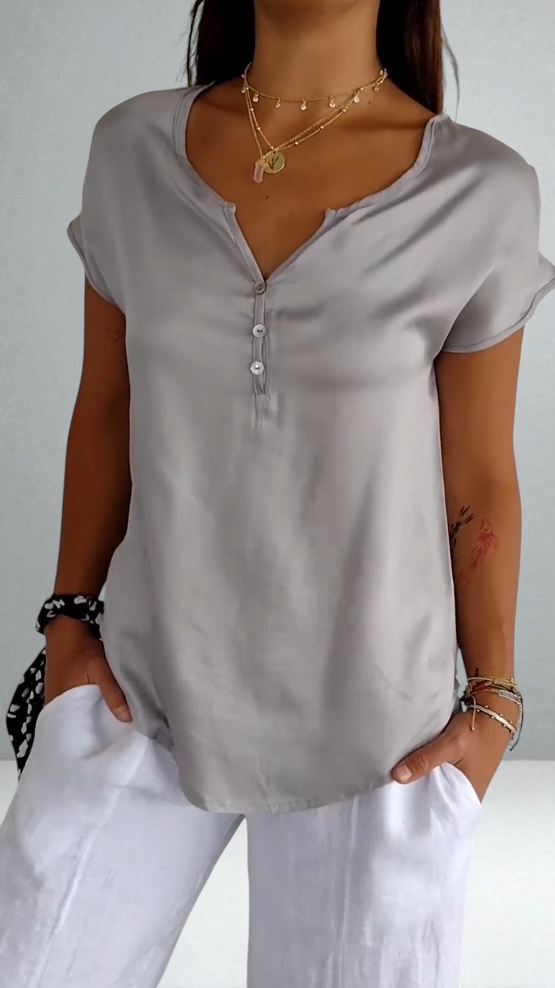 The Sylvette Sleek Top
