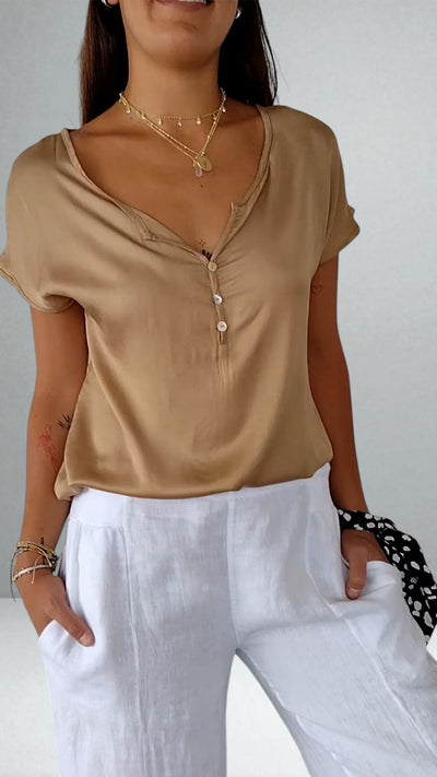 The Sylvette Sleek Top