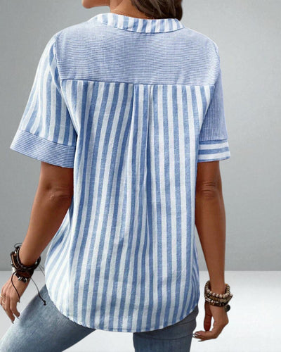 The Sandra Striped Top