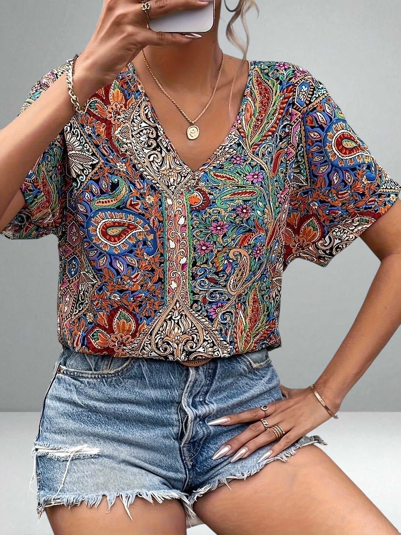 The Shiana Boho Blouse