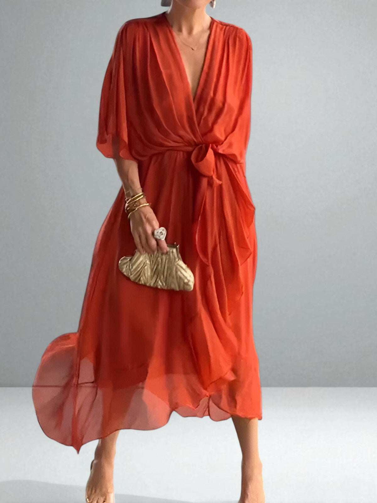 The Monica Chiffon Dress