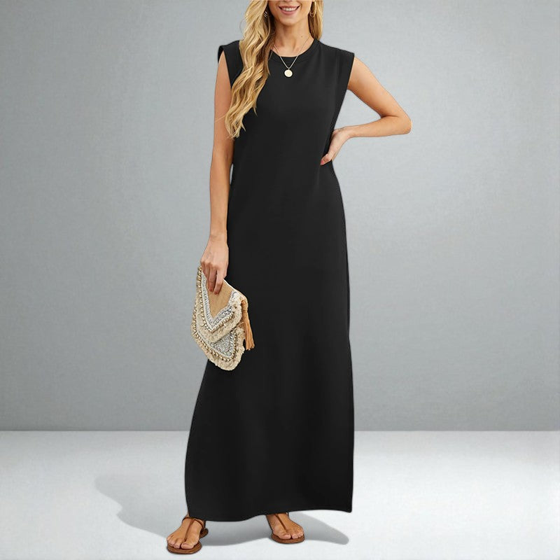 The Yllona Sleeveless Maxi Dress