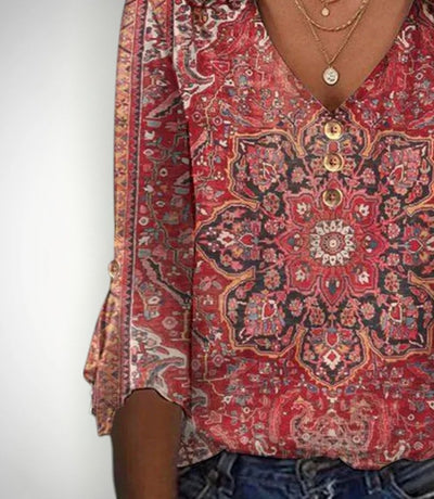 The Amara Boho Blouse